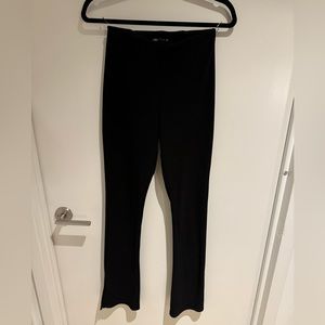 Zara High-rise Ribbed Leggings